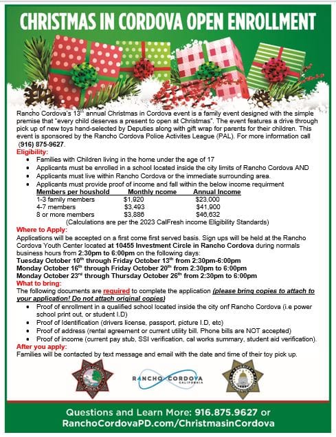 Rancho Cordova Police Department Police Activities League (RCPD PAL)